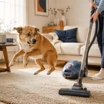 Vacuum Anxiety in Pets: Calm Training Routine